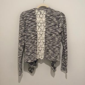 Forever 21 lace back cardigan